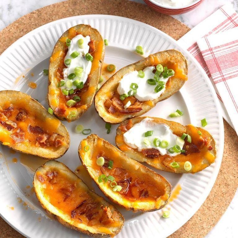Cheesy Bacon Potato Skins
