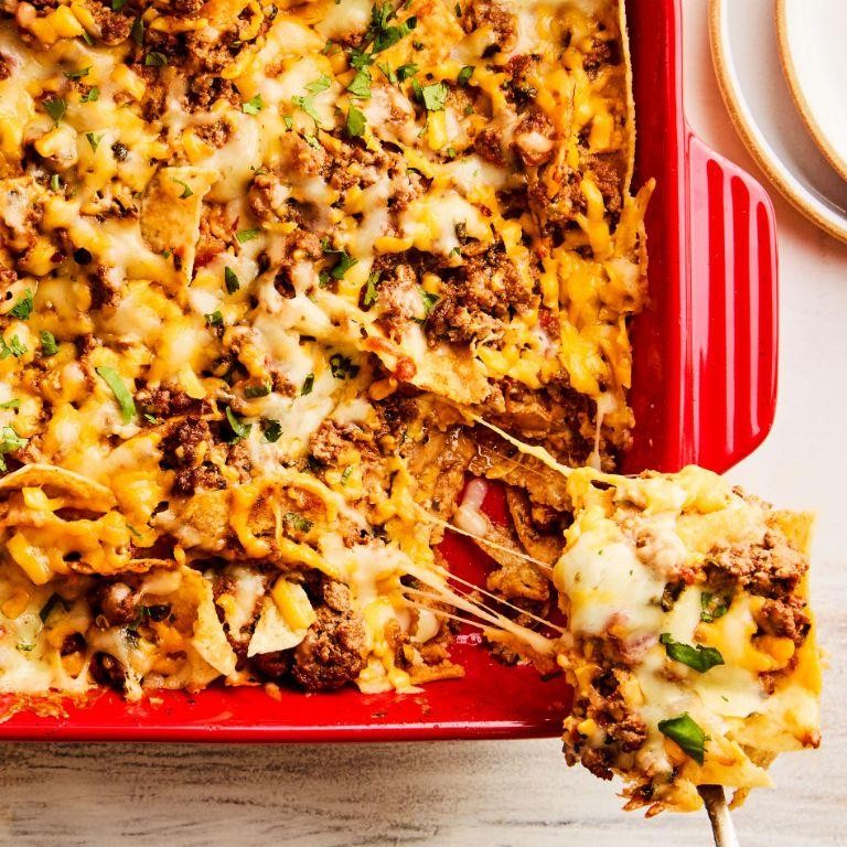 Cheesy Beef Taco Bake