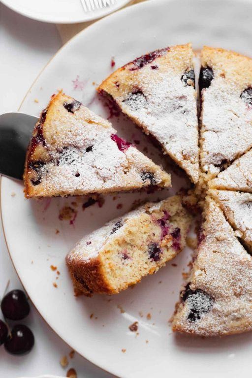 Cherry Almond Holiday Cake