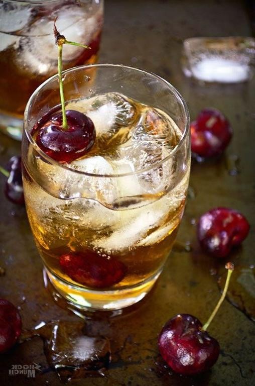 Cherry Godfather Cocktail