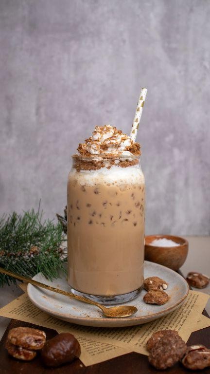 Chestnut Praline Latte Cocktail