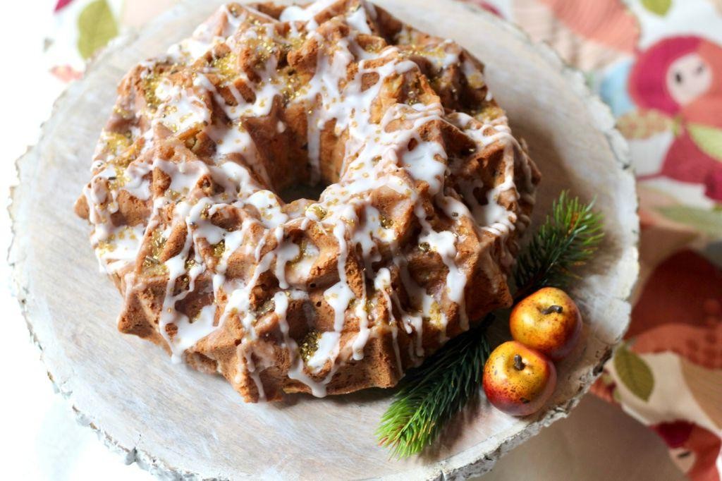 Chestnut and Apple Cake