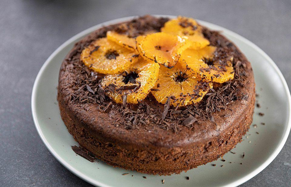 Chestnut and Orange Cake