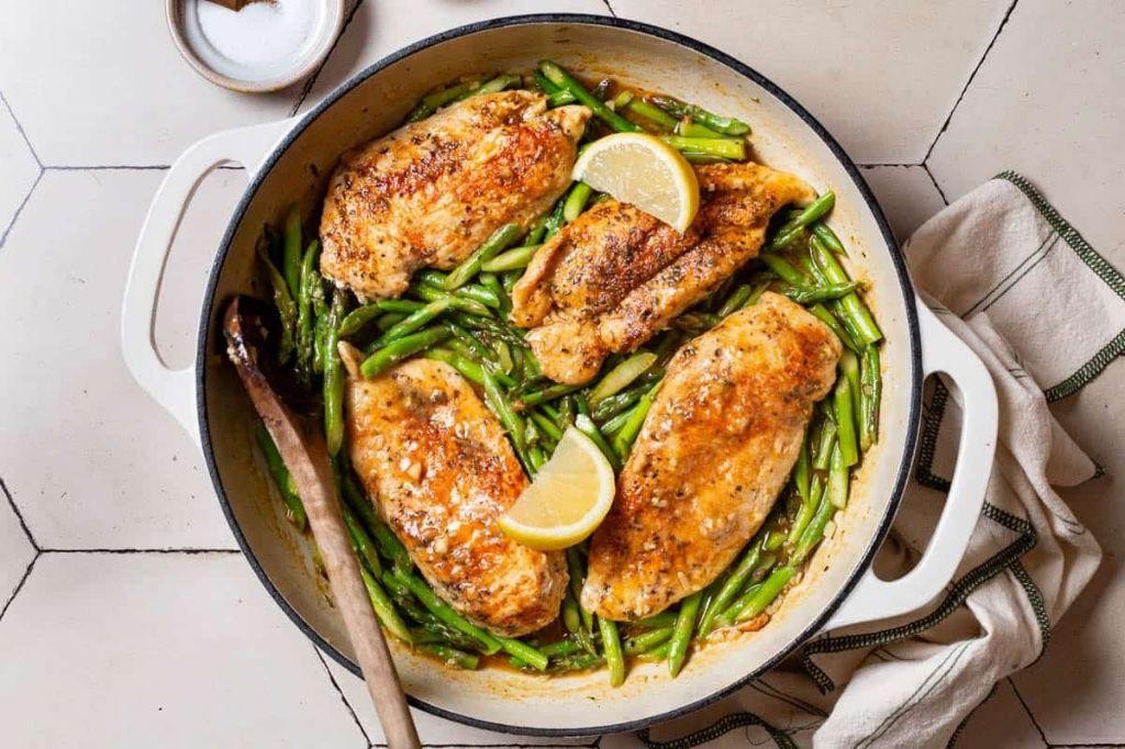 Chicken Breast with Asparagus