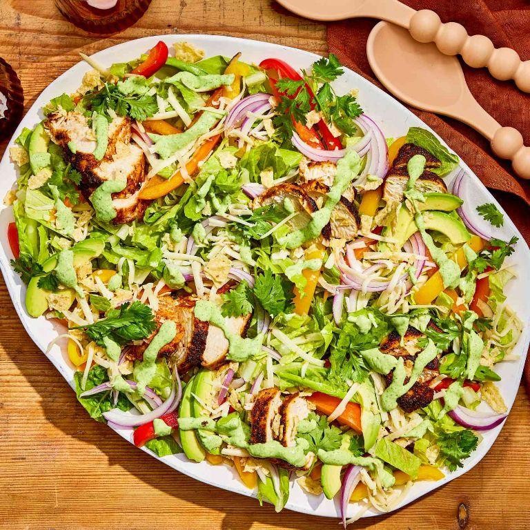 Chicken Fajita Salad