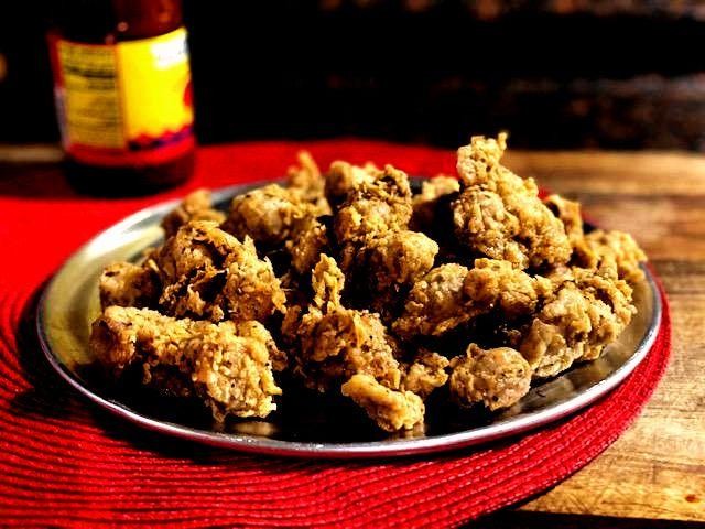 Chicken Gizzards in Hot Sauce