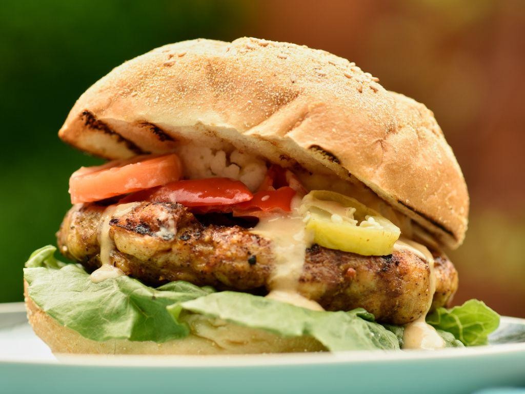 Chicken Shawarma Burgers