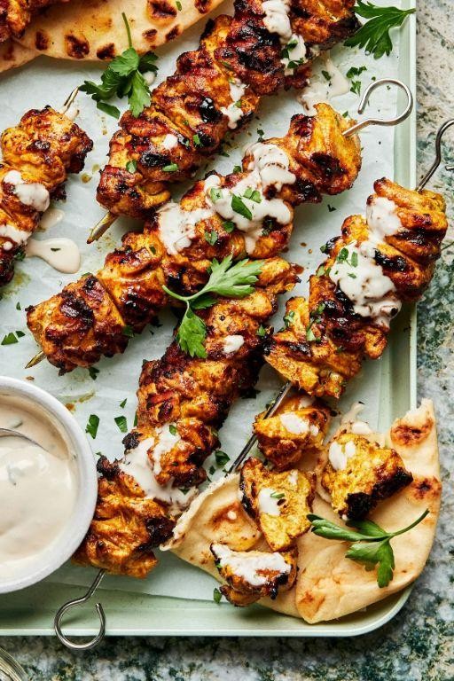 Chicken Shawarma Kebabs