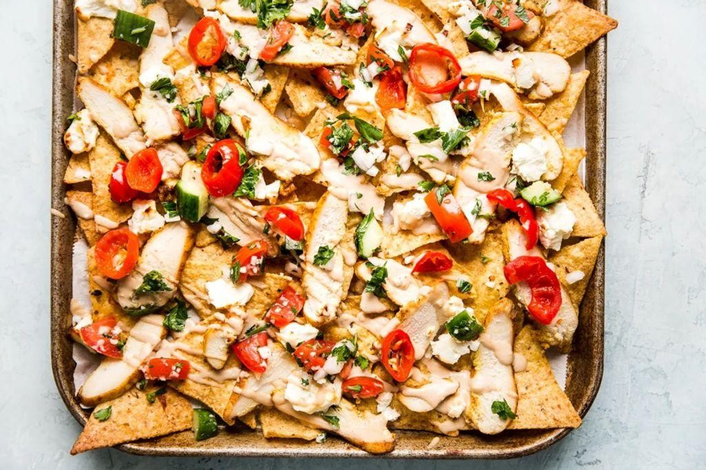 Chicken Shawarma Nachos