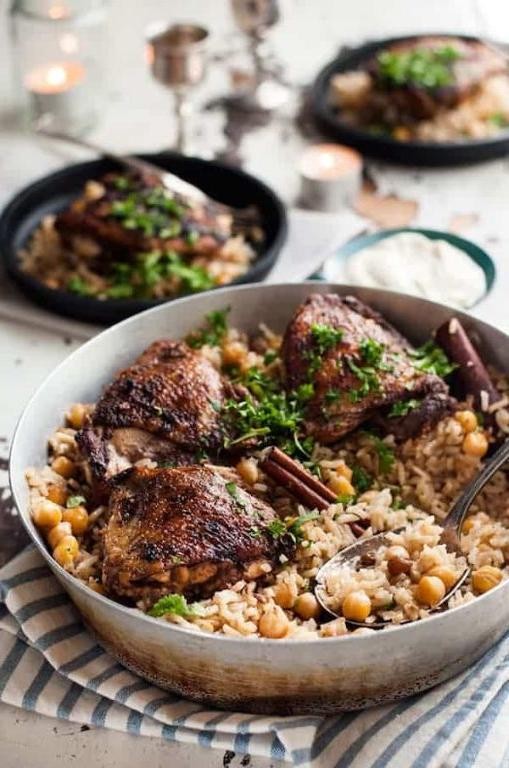 Chicken Shawarma Rice Pilaf