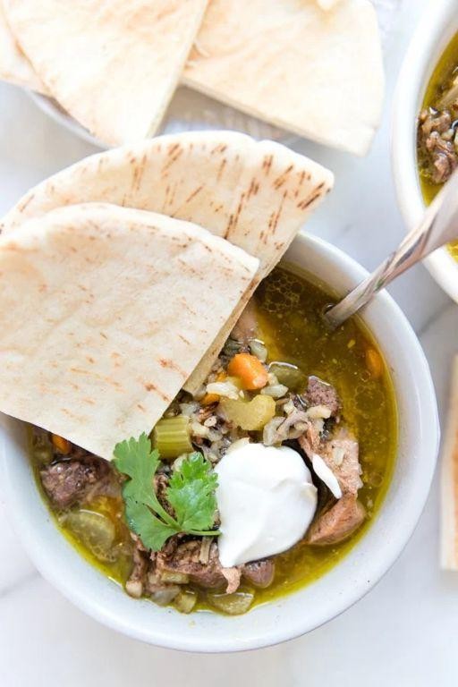 Chicken Shawarma Soup