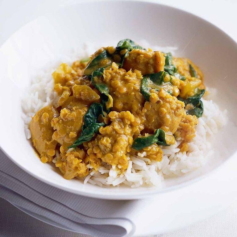 Chicken and Lentil Curry