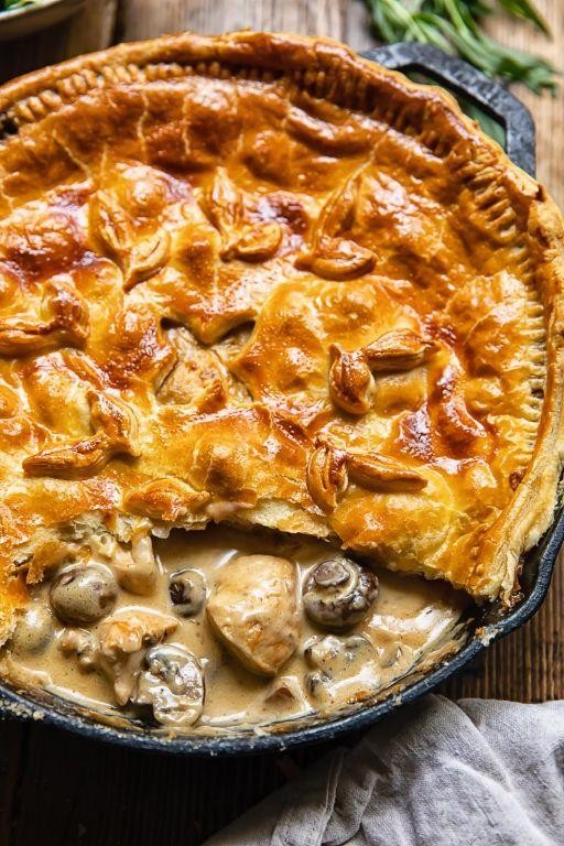 Chicken and Mushroom Pie