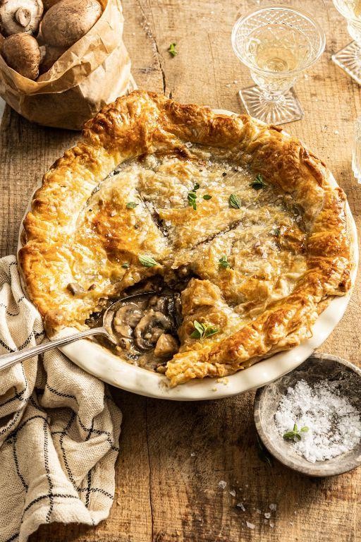 Chicken and Mushroom Pot Pie