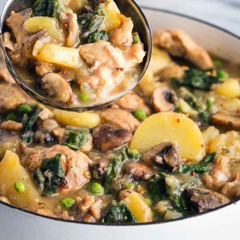 Chicken and Mushroom Stew