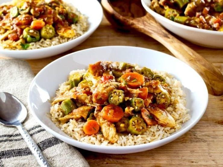 Chicken and Okra Soup