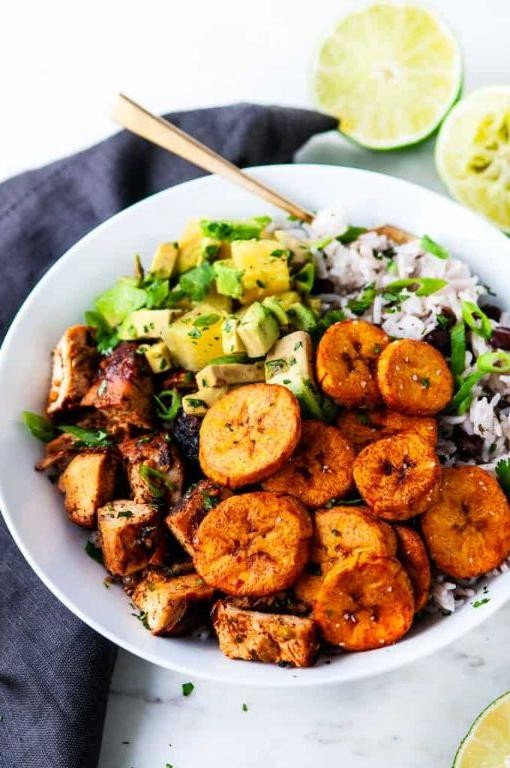 Chicken and Plantain Pot