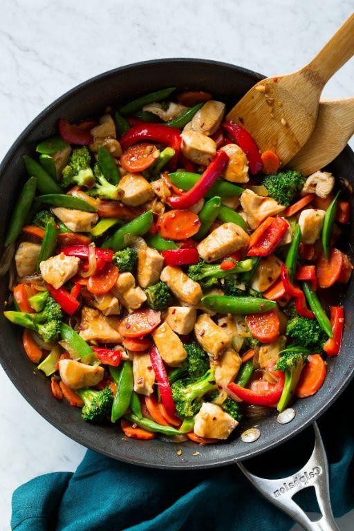 Chicken and Vegetable Stir Fry