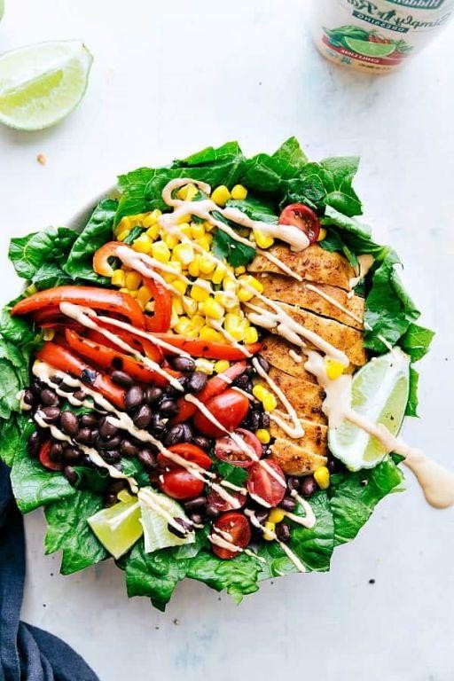Chili Lime Chicken Salad