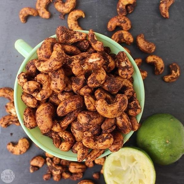 Chili Lime Roasted Cashews
