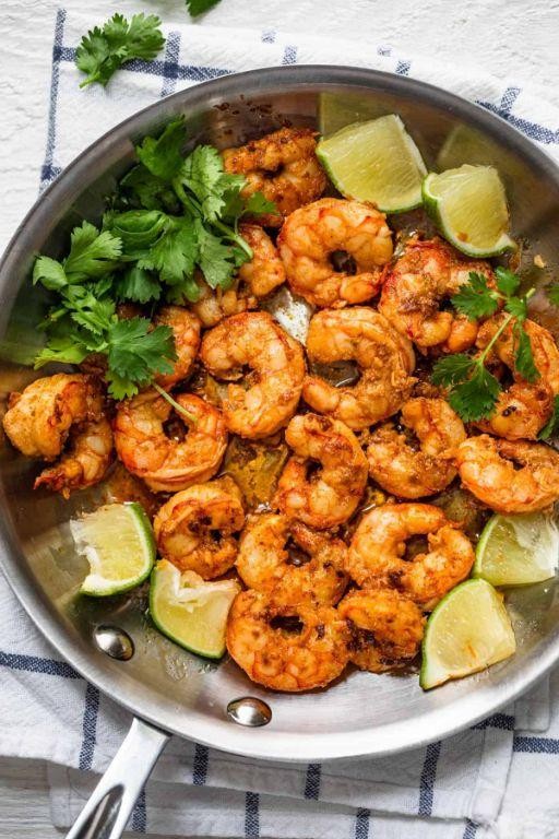 Chili Lime Shrimp Saute