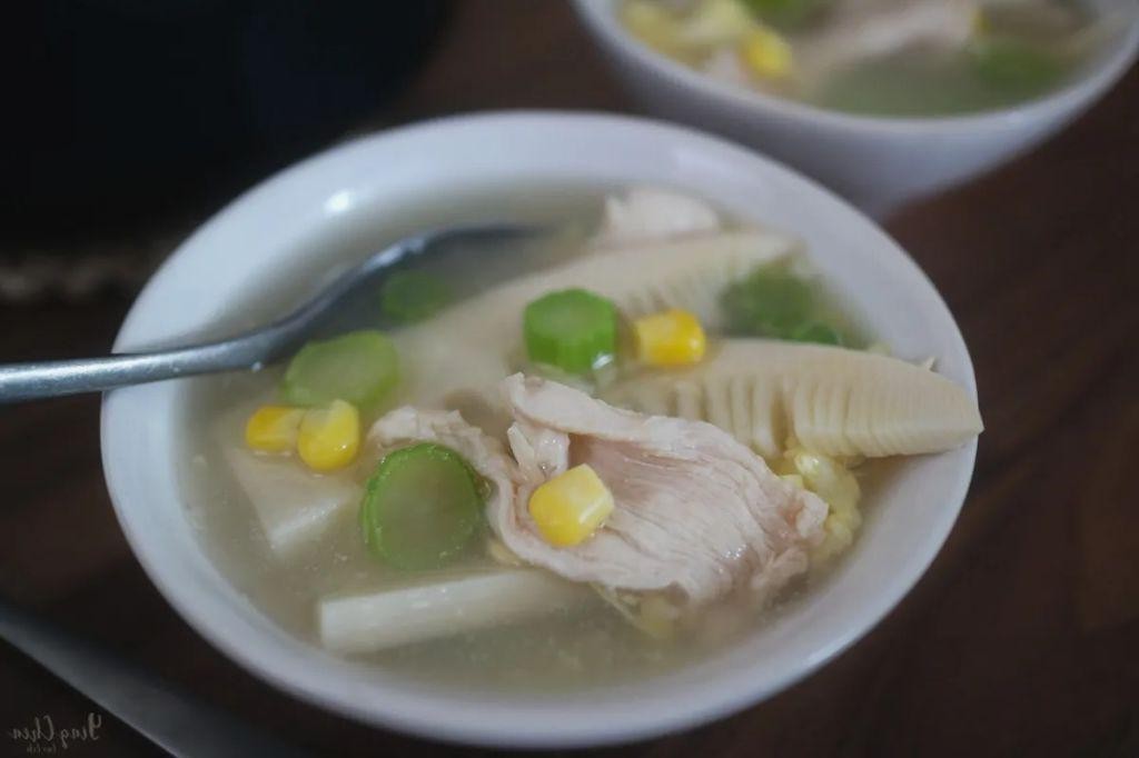 Chinese Bamboo Shoot and Chicken Soup