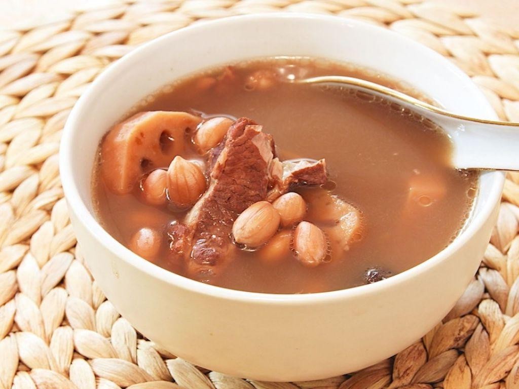 Chinese Lotus Root and Peanut Soup