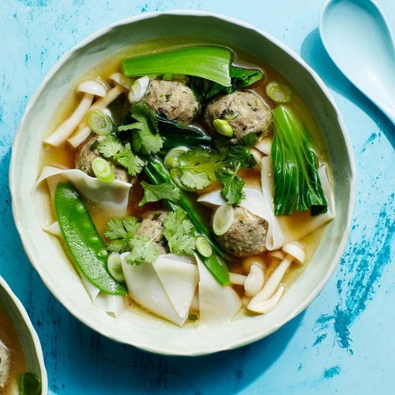 Chinese Zucchini and Mushroom Soup