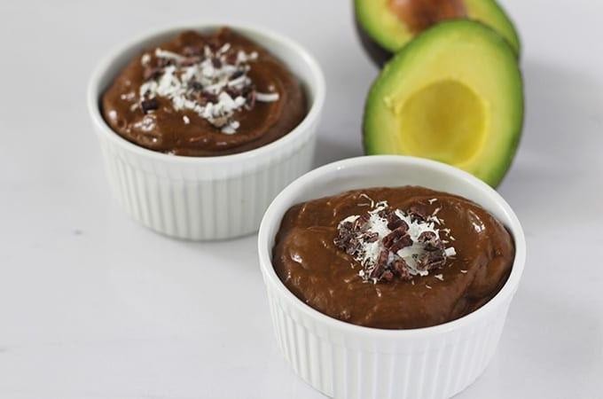 Chocolate Avocado Sugar Free Pudding