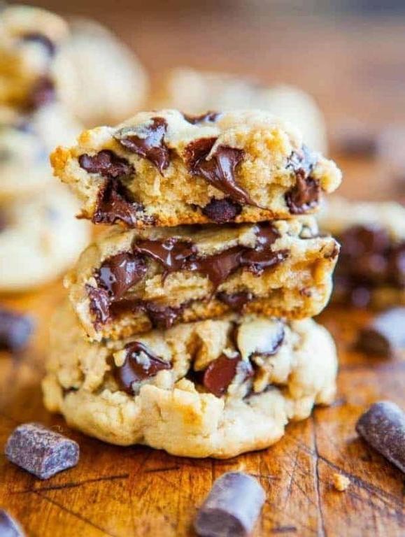 Chocolate Chip Cream Cheese Cookies
