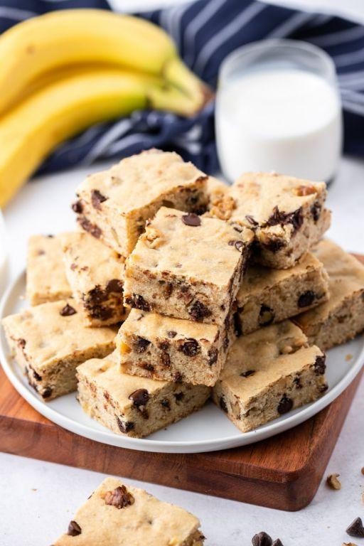 Chocolate Chip Monkey Bars