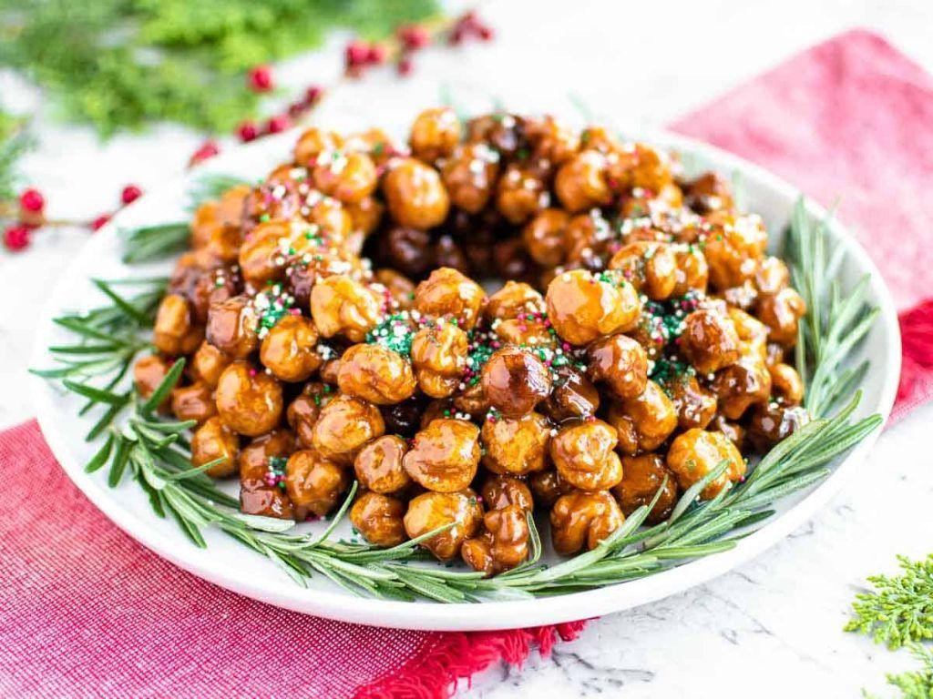 Chocolate Drizzled Struffoli