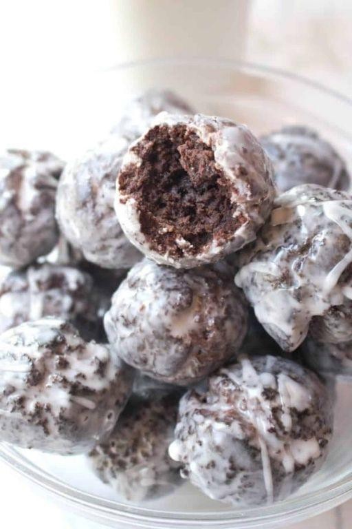 Chocolate Glazed Munchkins