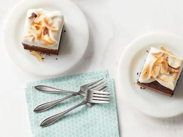Chocolate Sheet Cake with Coconut Frosting