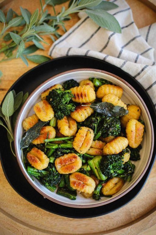 Chocolate and Sage Butter Gnocchi