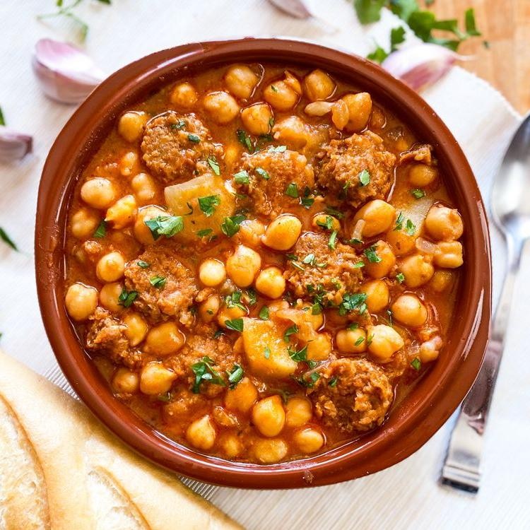 Chorizo and Chickpea Cazuela