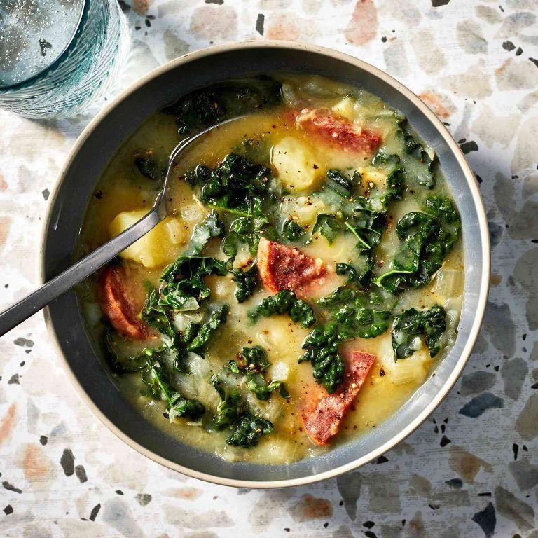 Chorizo and Kale Soup