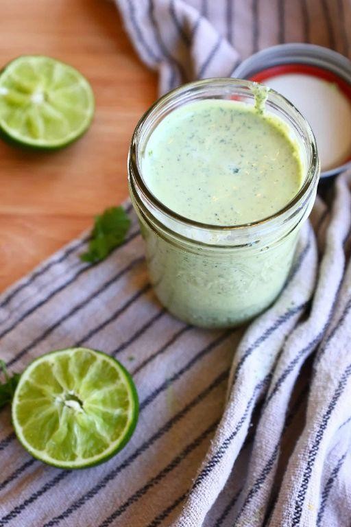 Cilantro Lime Creamy Dressing