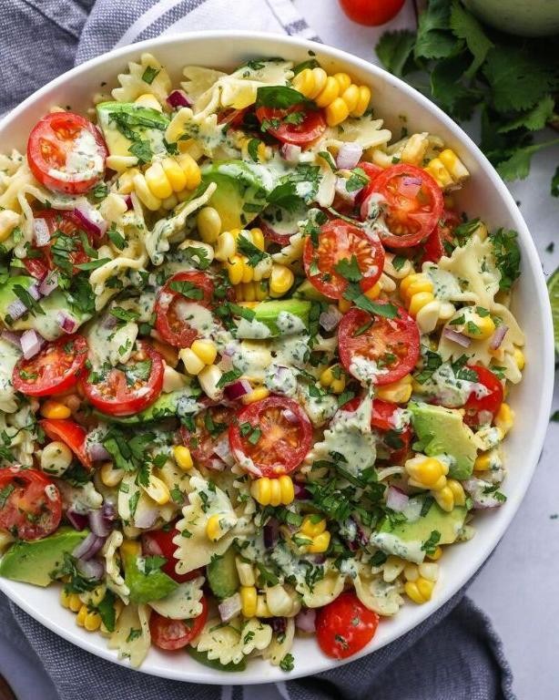 Cilantro Lime Macaroni