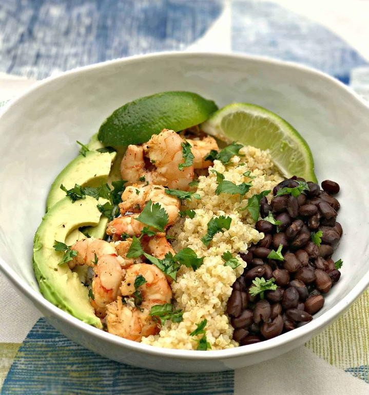Cilantro Lime Shrimp with Quinoa