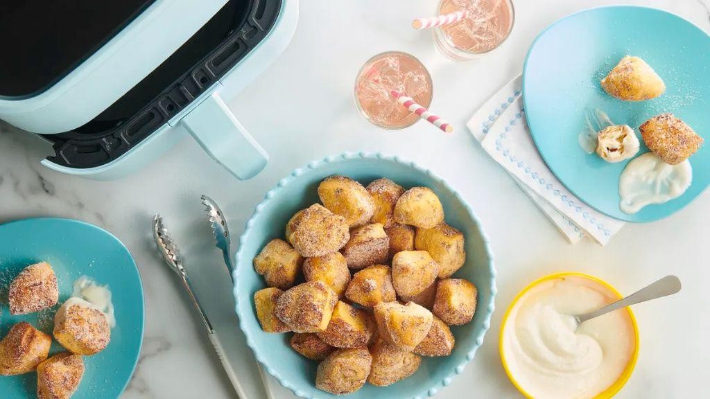 Cinnamon Roll Air Fryer Cookies