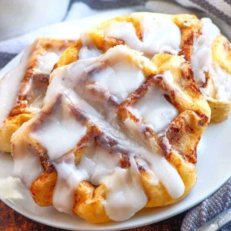 Cinnamon Roll Waffles