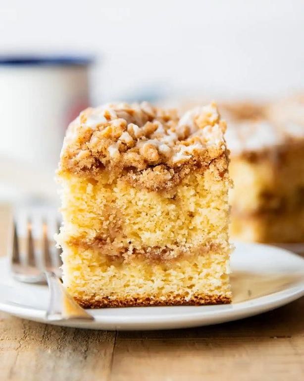 Cinnamon Swirl Cake Mix Coffee Cake