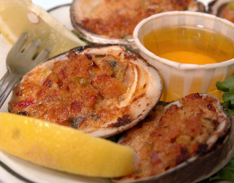 Clams Casino with Caramelized Onions