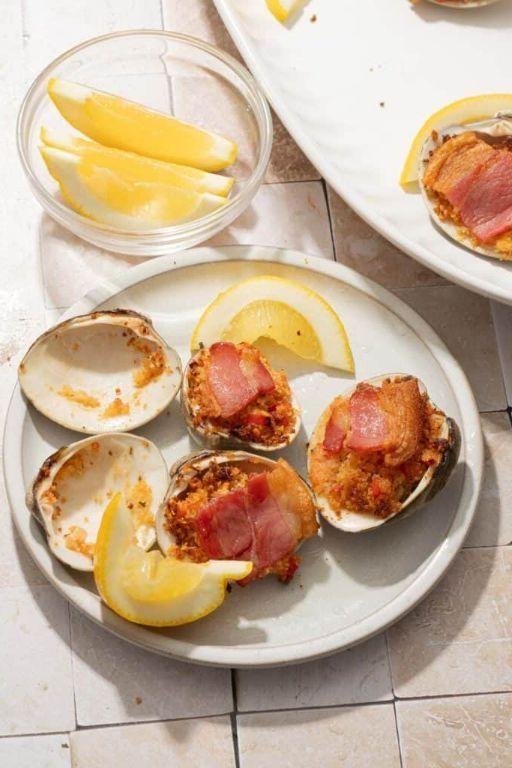 Clams Casino with Crispy Prosciutto