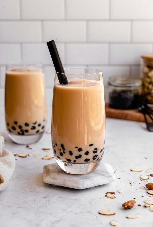 Classic Almond Milk Tea