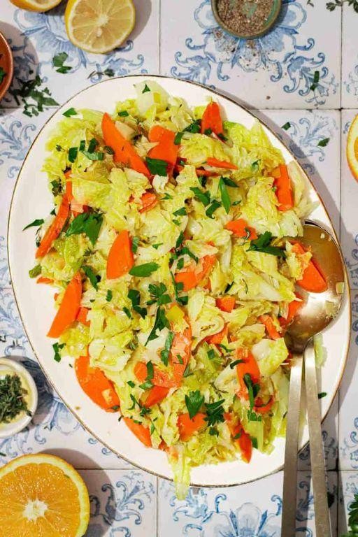Classic Braised Cabbage with Carrots