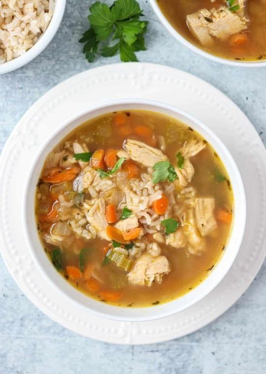 Classic Chicken Bone Broth Soup