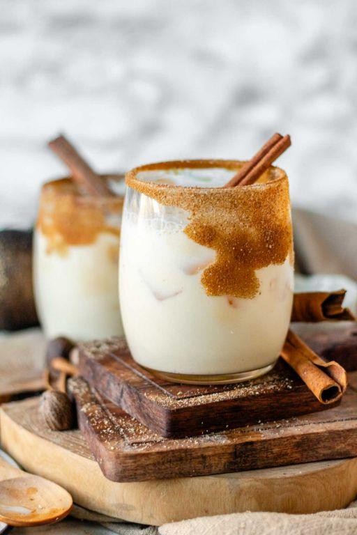Classic Eggnog with Bourbon