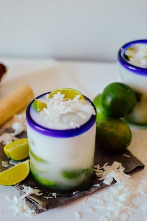 Coconut Caipirinha